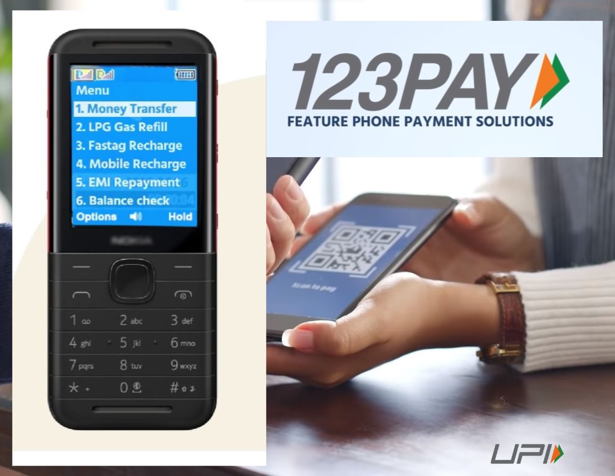 digital payment for feature mobile phone